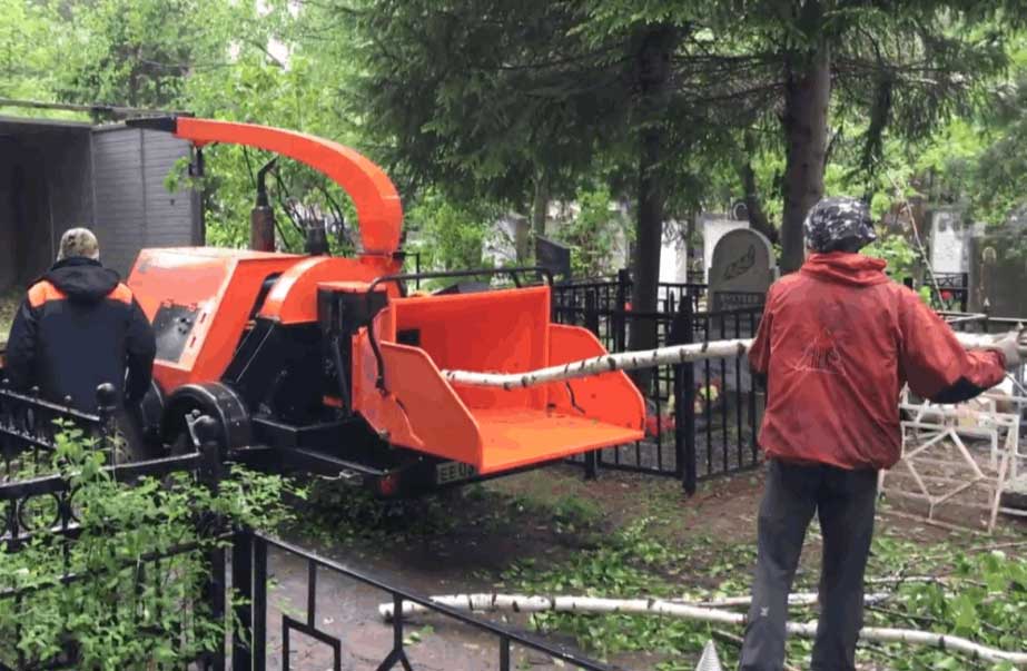Аренда измельчителя древесины